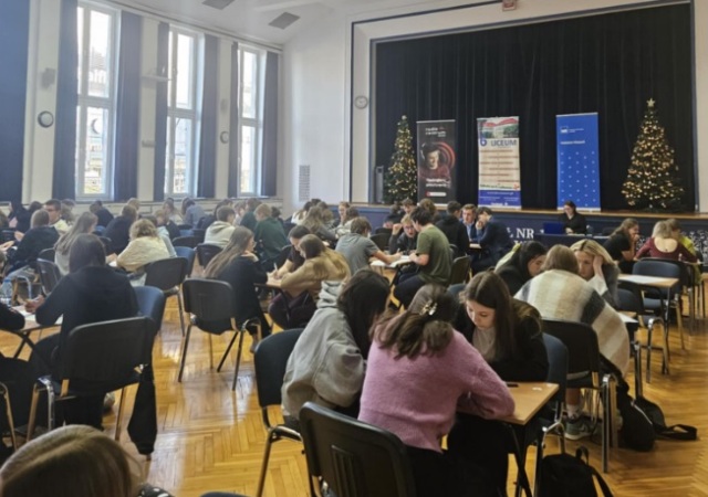 II etap Podkarpackiego Konkursu Wiedzy o Kulturze Antycznej w auli VI LO