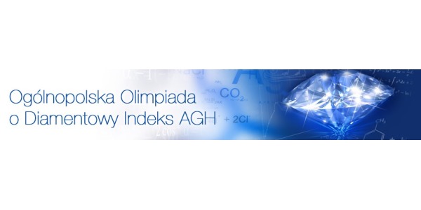 Ogólnopolska Olimpiada o Diamentowy Indeks AGH z fizyki
