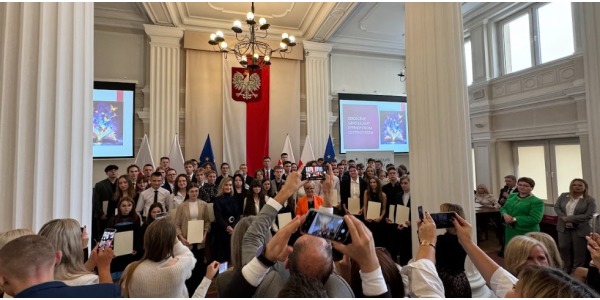 Uczennica naszej Szkoły Stypendystką Prezesa Rady Ministrów.